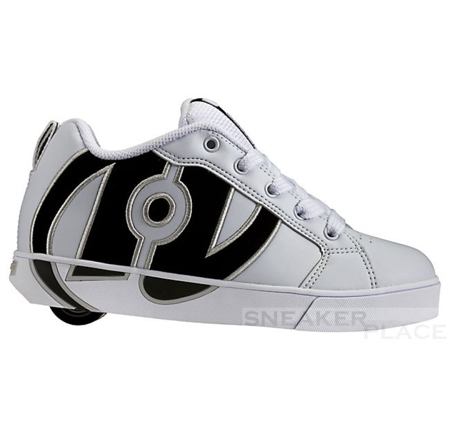 lampe overholdelse søsyge Heelys no Bones Lo White/Black - shoes with wheels