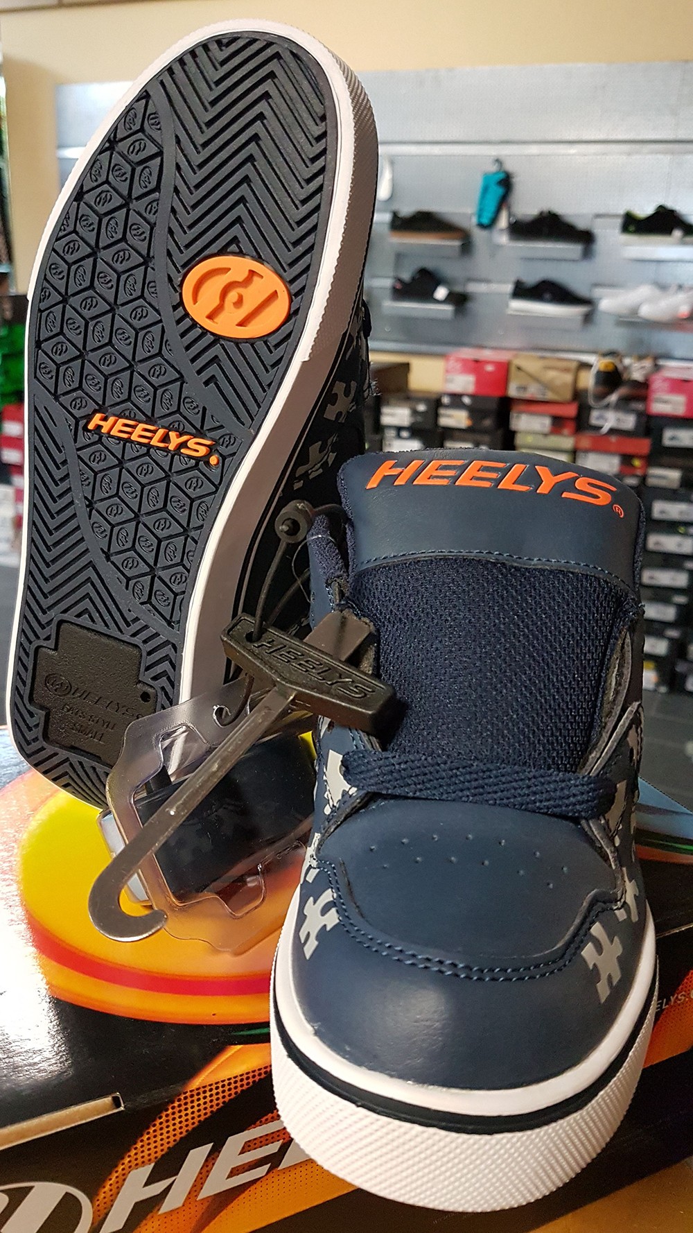 Heelys Motion Plus shoes with wheels