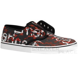 Emerica skater shoes for men black/print