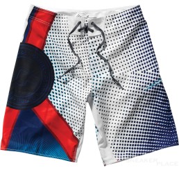 Globe Boardshort Badeshort Hobgood white