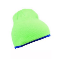 Beanie Lime Royal