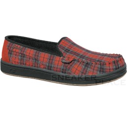 Globe Castro Red Plaid shoes