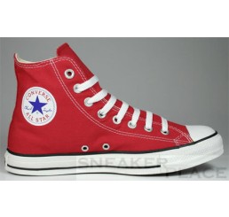 Converse Chuck Taylor All-Stars Hi red shoes