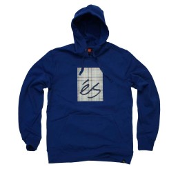 es Sweatshirt mit Kaputze Mainblock Fill royal blau