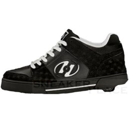 Heelys Trick - shoes with wheels black/white