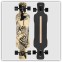 AOB Komplett Longboard Drop Through Tribal Curves